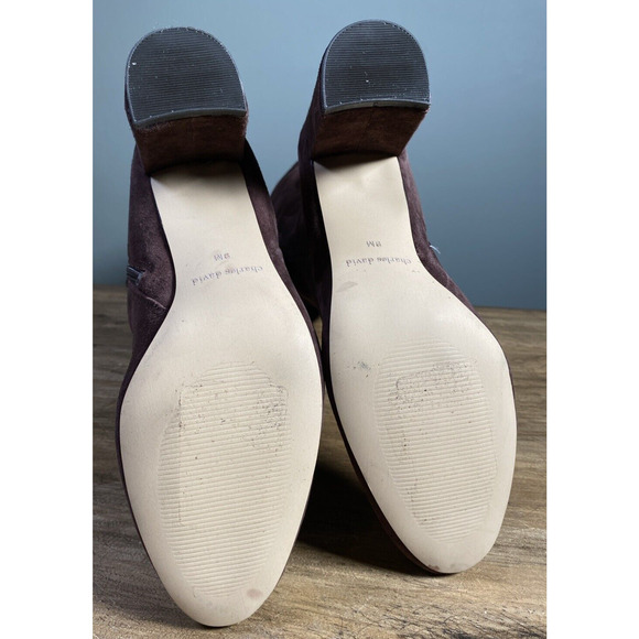 Charles David Brilliant Boots | Brown Suede | Size 9 | NWT | RT $299 - Picture 4 of 8